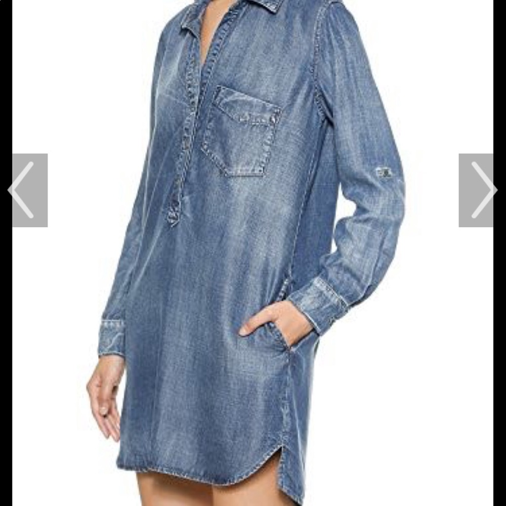 Bella Dahl chambray dress